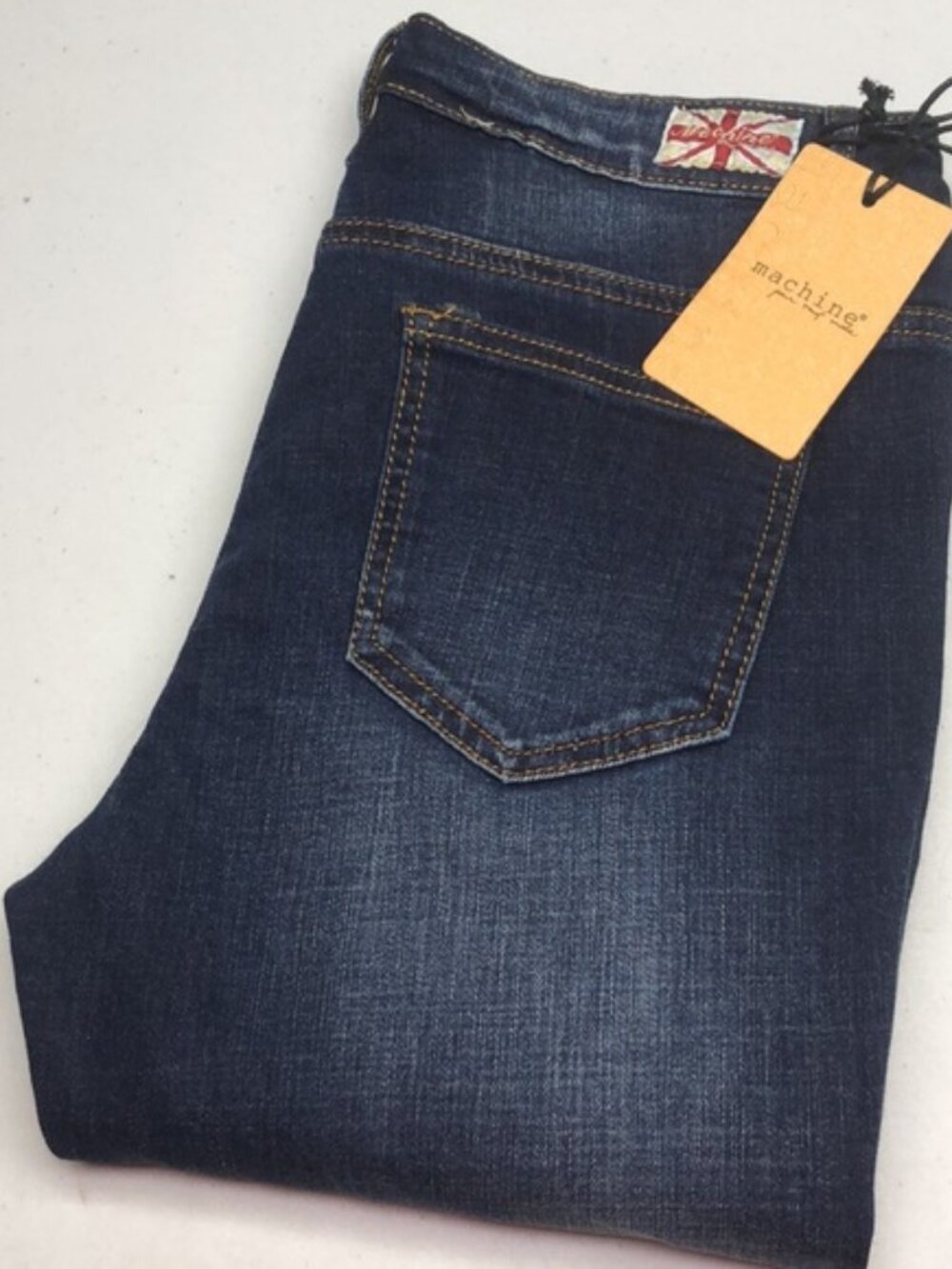 NWT MACHINE FACTORY DISTRESS MID-RISE SKINNY JEANS 7/29x30 ⭐️